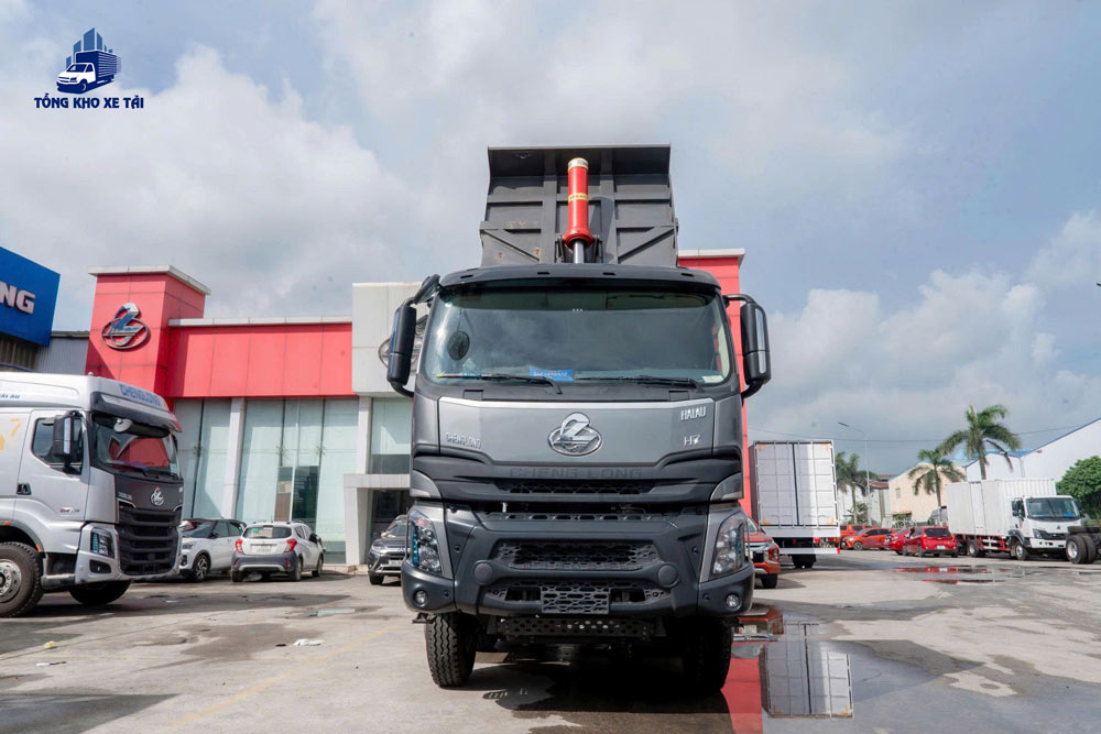 Xe Ben 4 Chân ChengLong H5 400HP Thùng 14 Khối (Cầu Dầu)